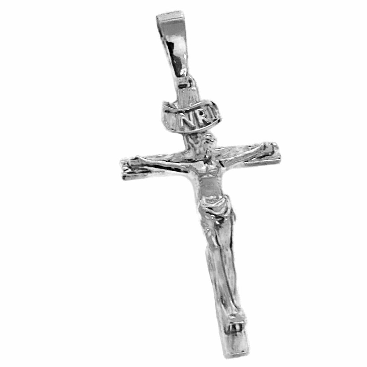 Large Jesus Crucifix Cross hot 925 Silver