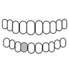 925 Sterling Silver Single Open Face Cap Custom Grillz (Choose Any Tooth)