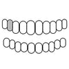 925 Sterling Silver Single Open Face Cap Custom Grillz (Choose Any Tooth)