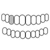 925 Sterling Silver Single Open Face Cap Custom Grillz (Choose Any Tooth)