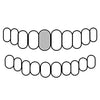 925 Sterling Silver Single Cap Custom Grillz (Choose Any Tooth)