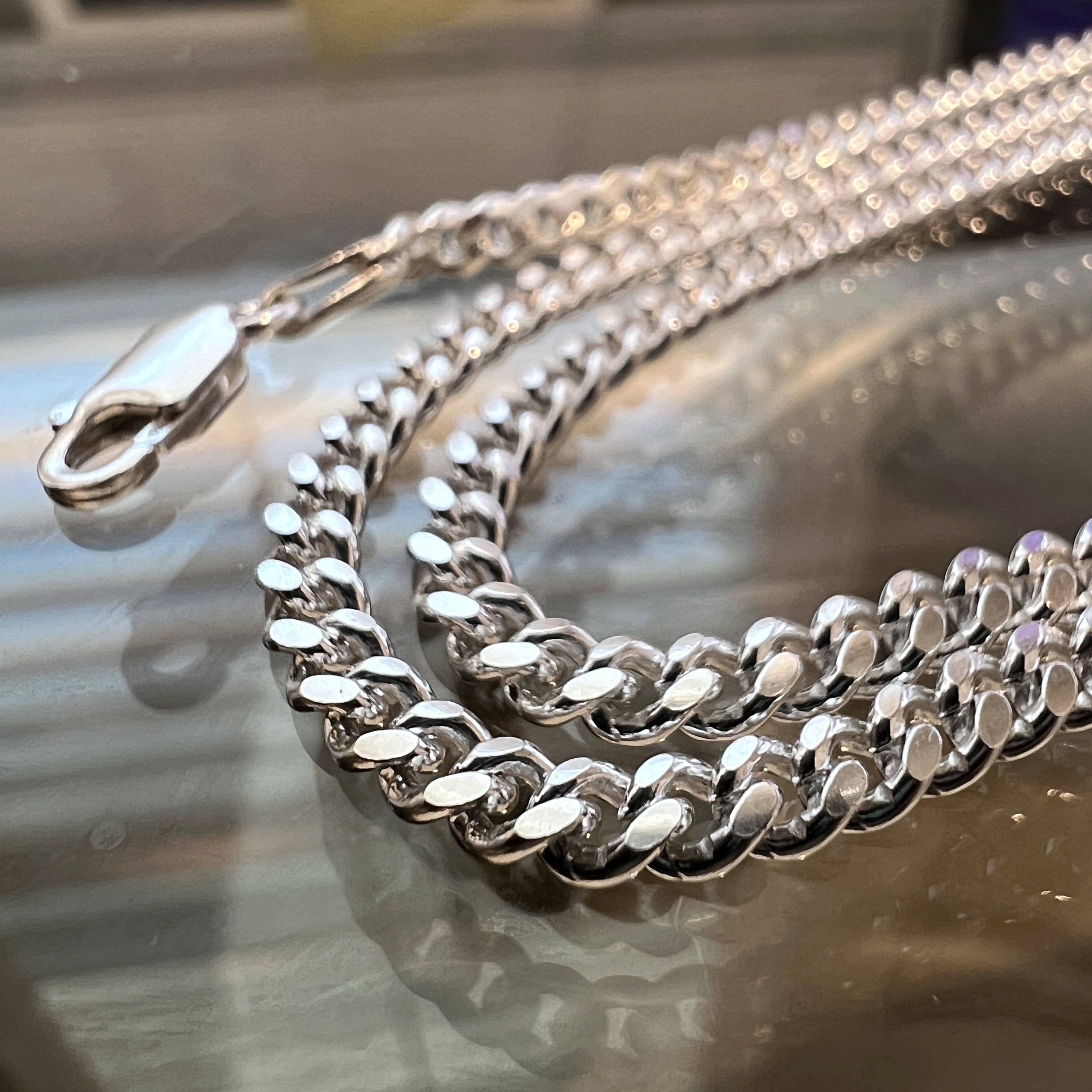 Sterling Silver Miami Cuban Link Chain