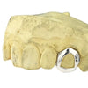 925 Sterling Silver Single Open Face Cap Custom Grillz (Choose Any Tooth)