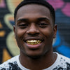 Real Solid 10K Gold Teeth Plain Custom Grillz