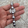 Ball Bead Bracelet 316L Stainless Steel Hollow Beaded Big Balls 12MM