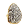 Real Diamonds 14K Gold Micro Pave Single Cap  (Choose Any Tooth)