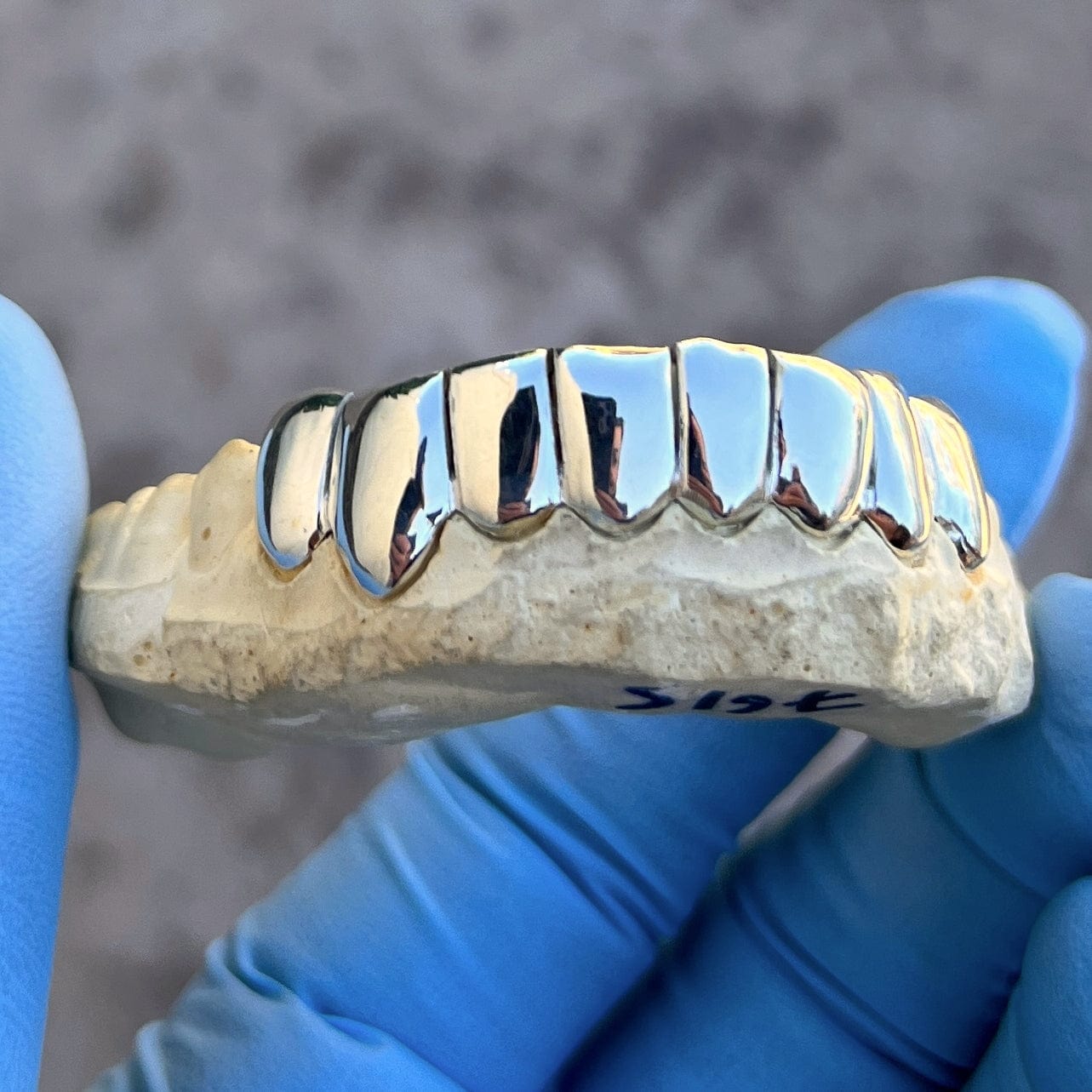 Custom Grillz | Solid 925 Sterling SIlver Teeth Grills